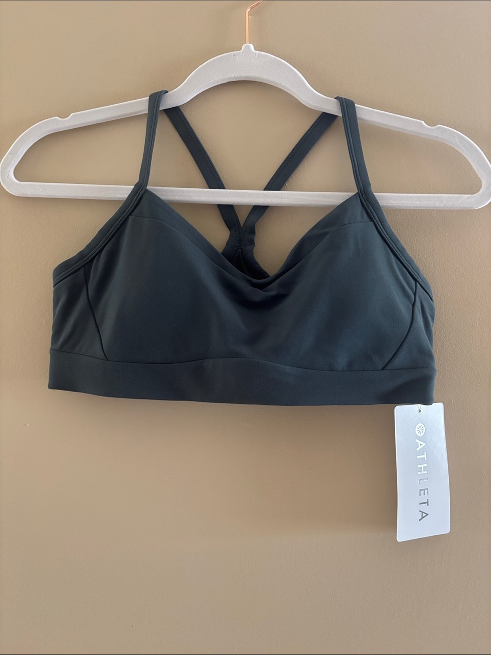 Athleta Vital Bra. Green. Small. NWT.